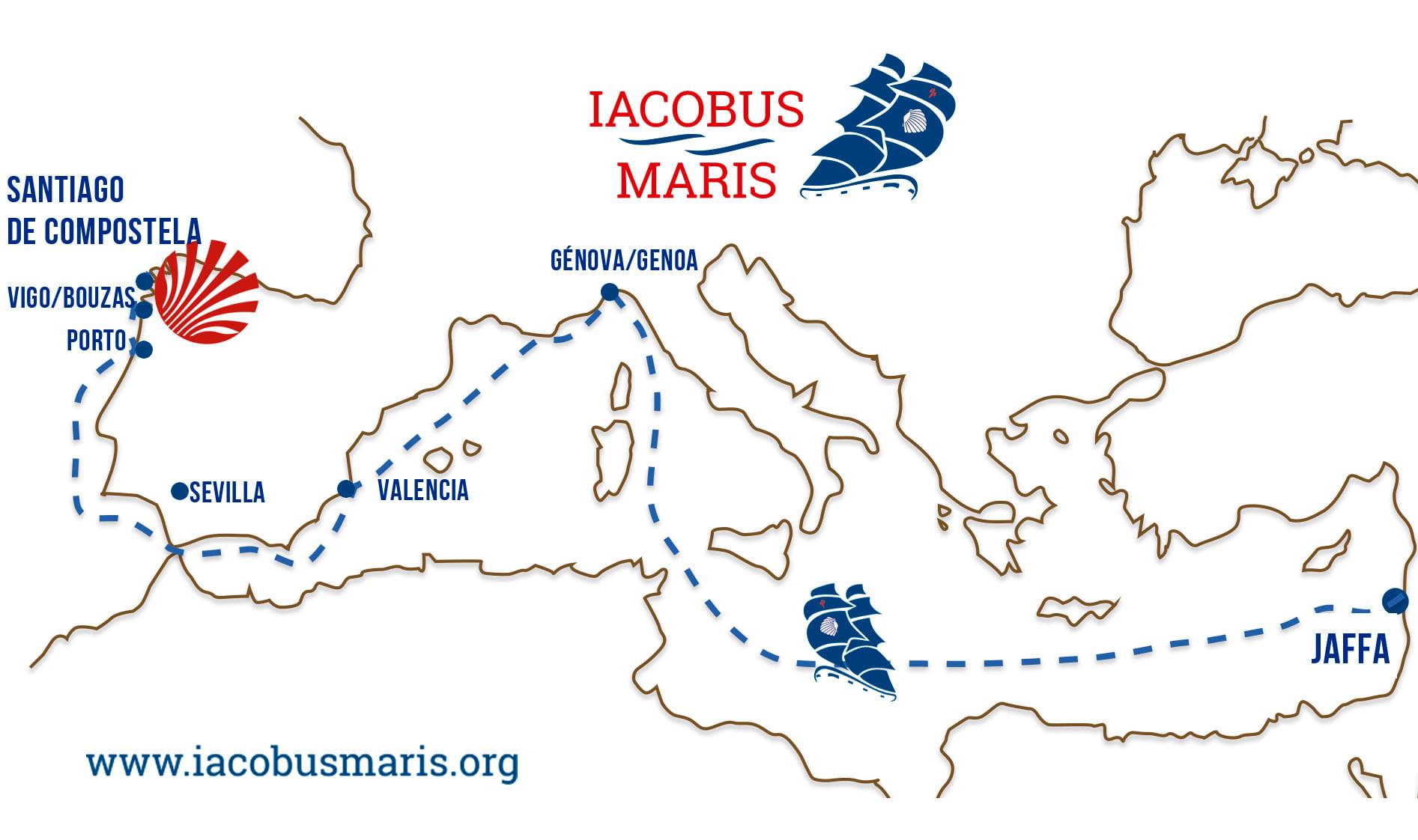 Fundación Joves Navegants, Iacobus Maris, ruta iacubus maris